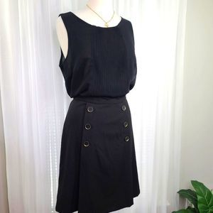 LOFT Black Dress Size 12
